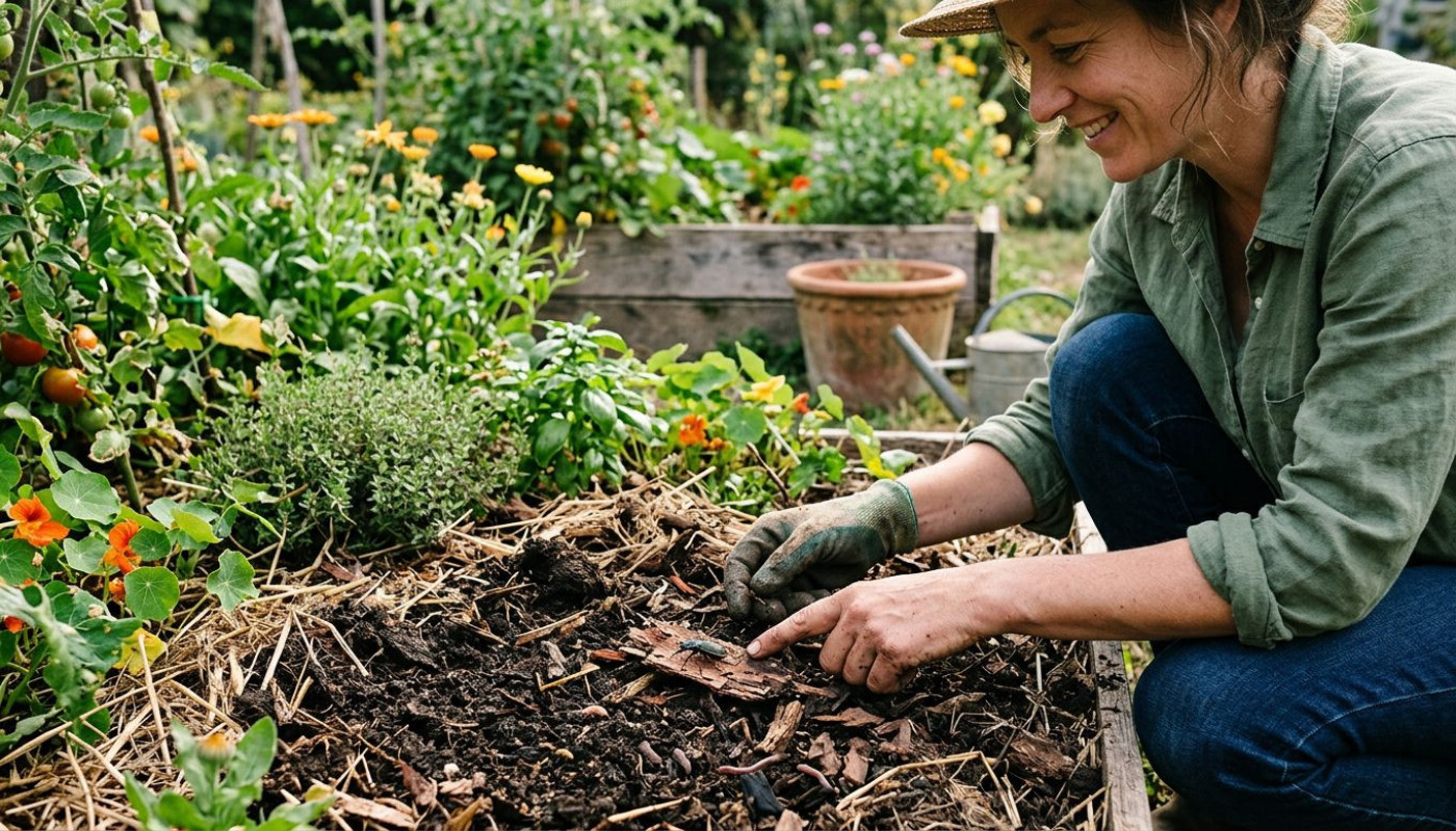 Microfaune au jardin : l’alliée insoupçonnée de l’entretien écologique